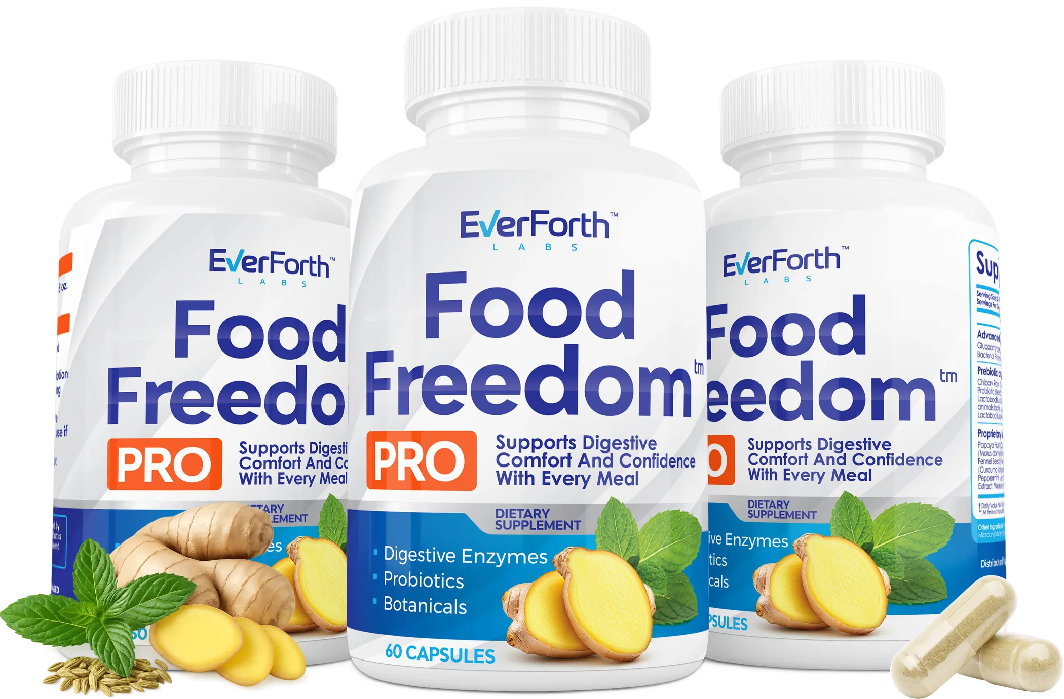 Food Freedom Pro 3 Bottles