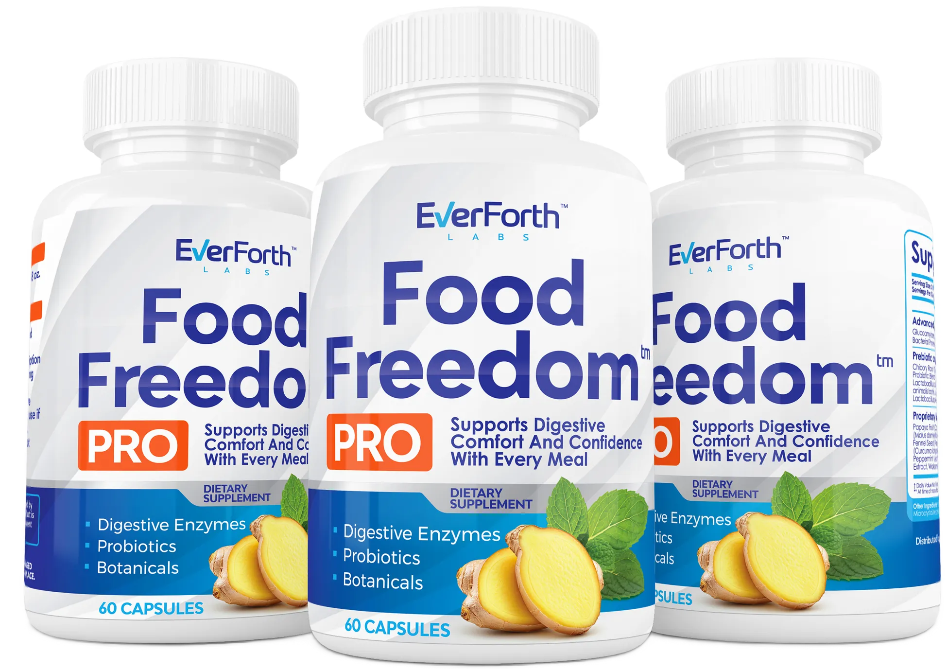 3 Bottles of Food Freedom Pro